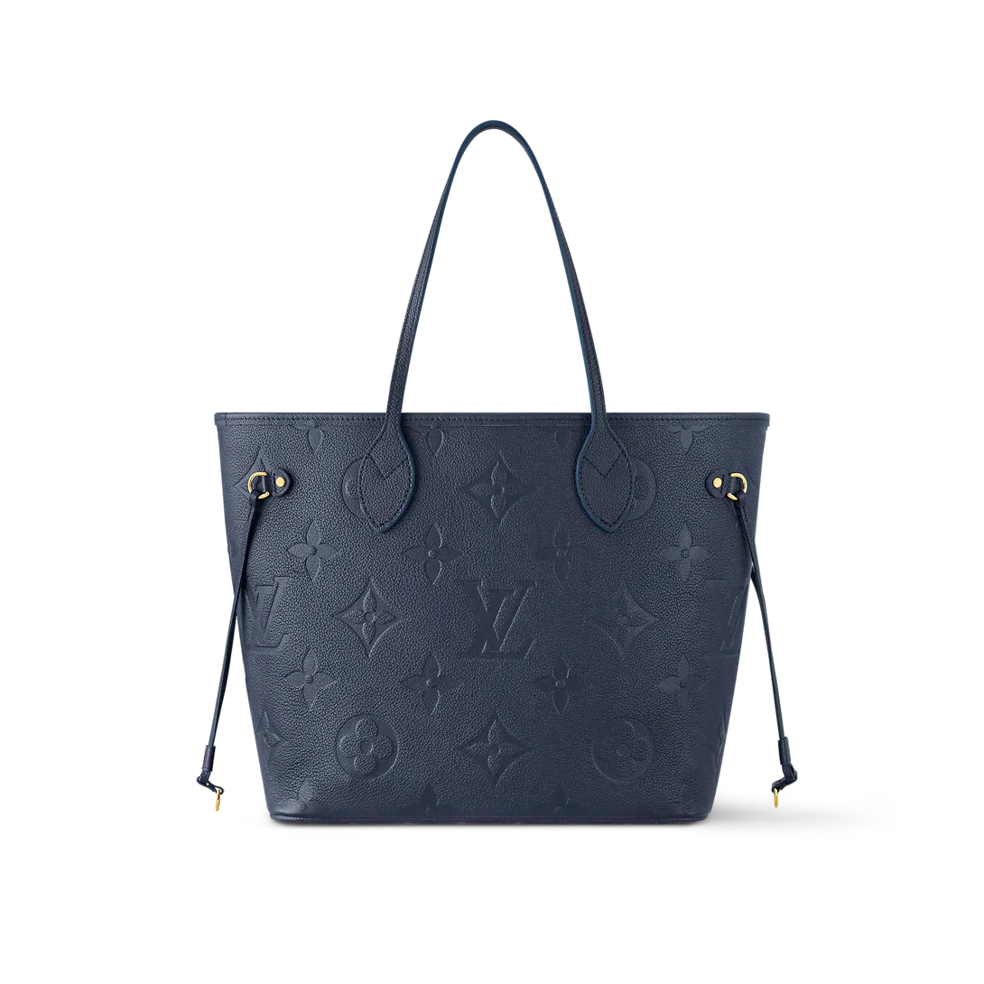 Louis Vuitton Neverfull MM Navy Blue - Image 1