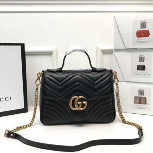 GG Marmont mini top handle bag