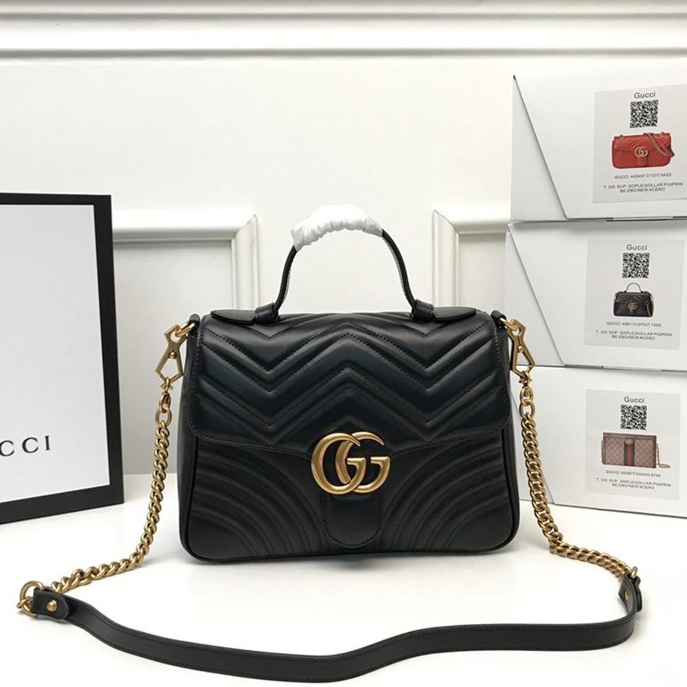 GG Marmont mini top handle bag - Image 1