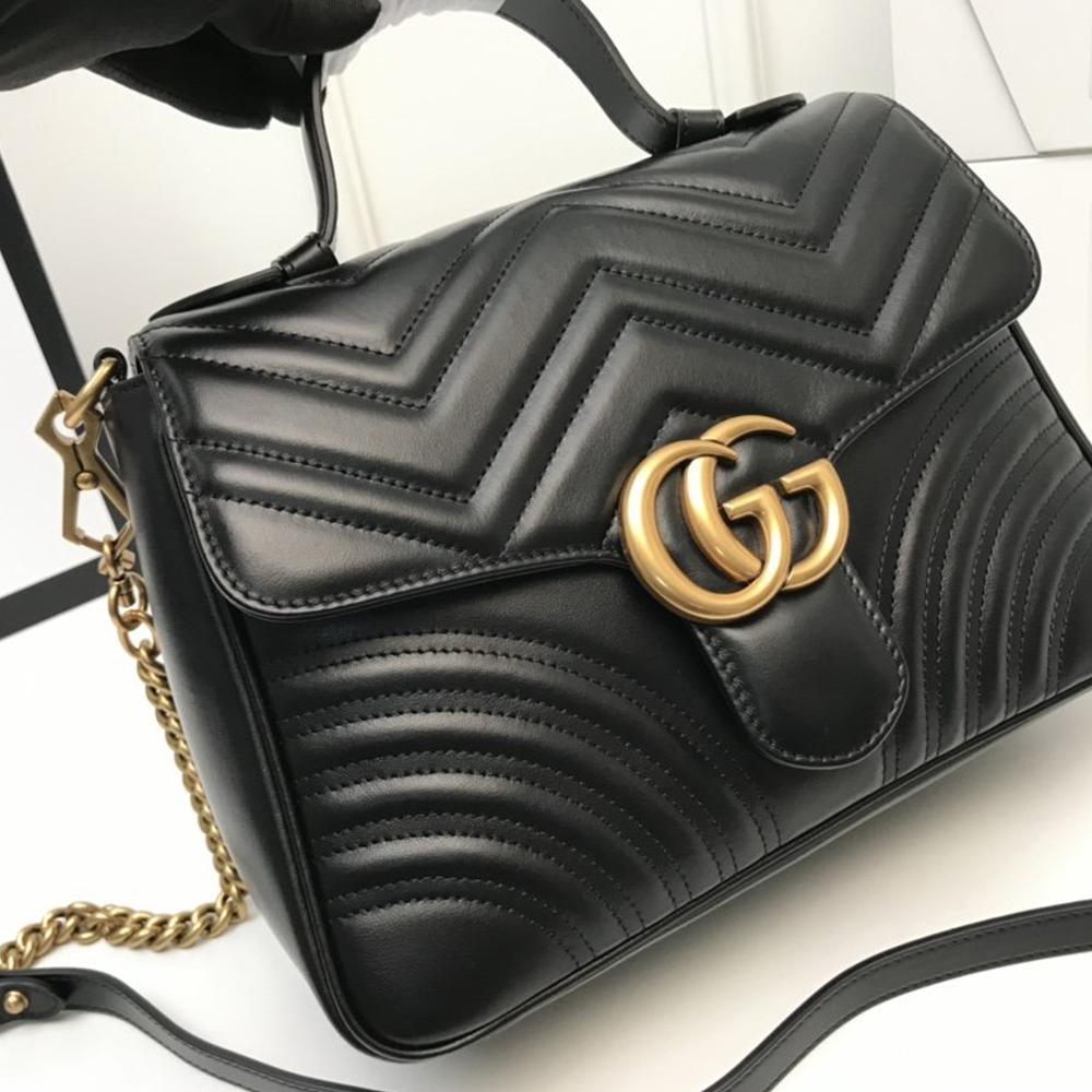 GG Marmont mini top handle bag - Image 4