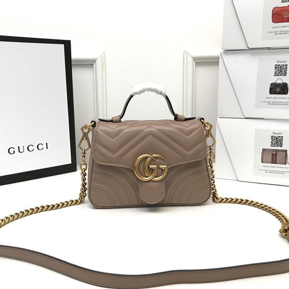 GG Marmont mini top handle bag - Image 1